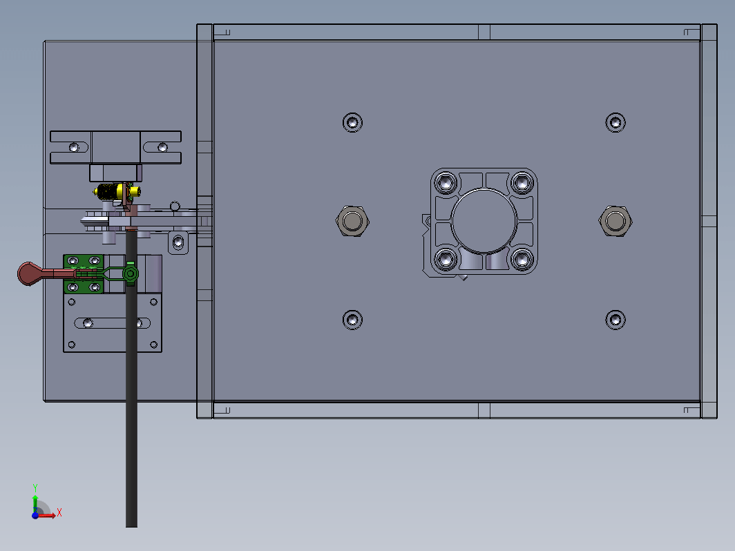 成品夹电线成形工具治具