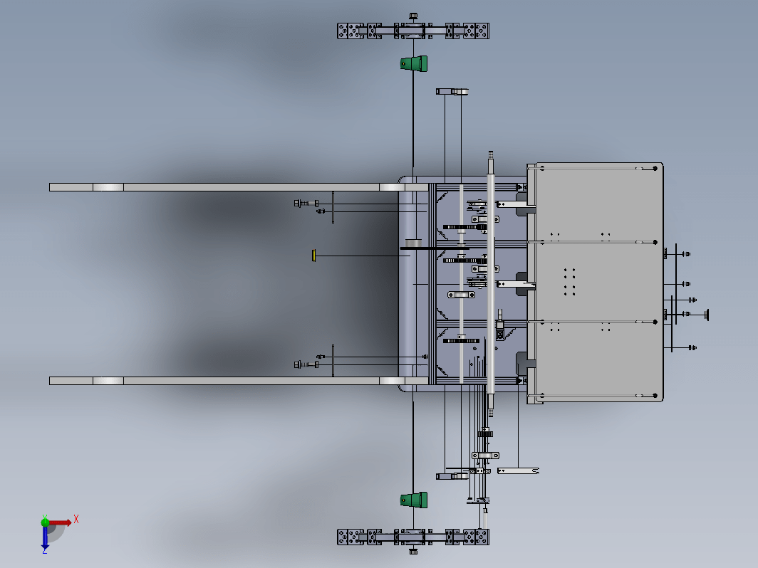 人力手拉插秧机模型文件三维SW2020无参+CAD+说明书