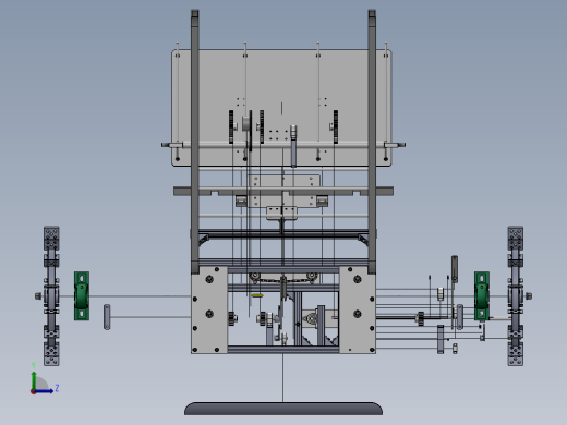 人力手拉插秧机模型文件三维SW2020无参+CAD+说明书缩略图