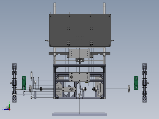 人力手拉插秧机模型文件三维SW2020无参+CAD+说明书缩略图