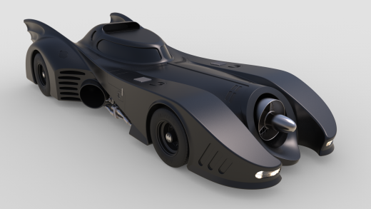蝙蝠侠坐骑Batmobile
