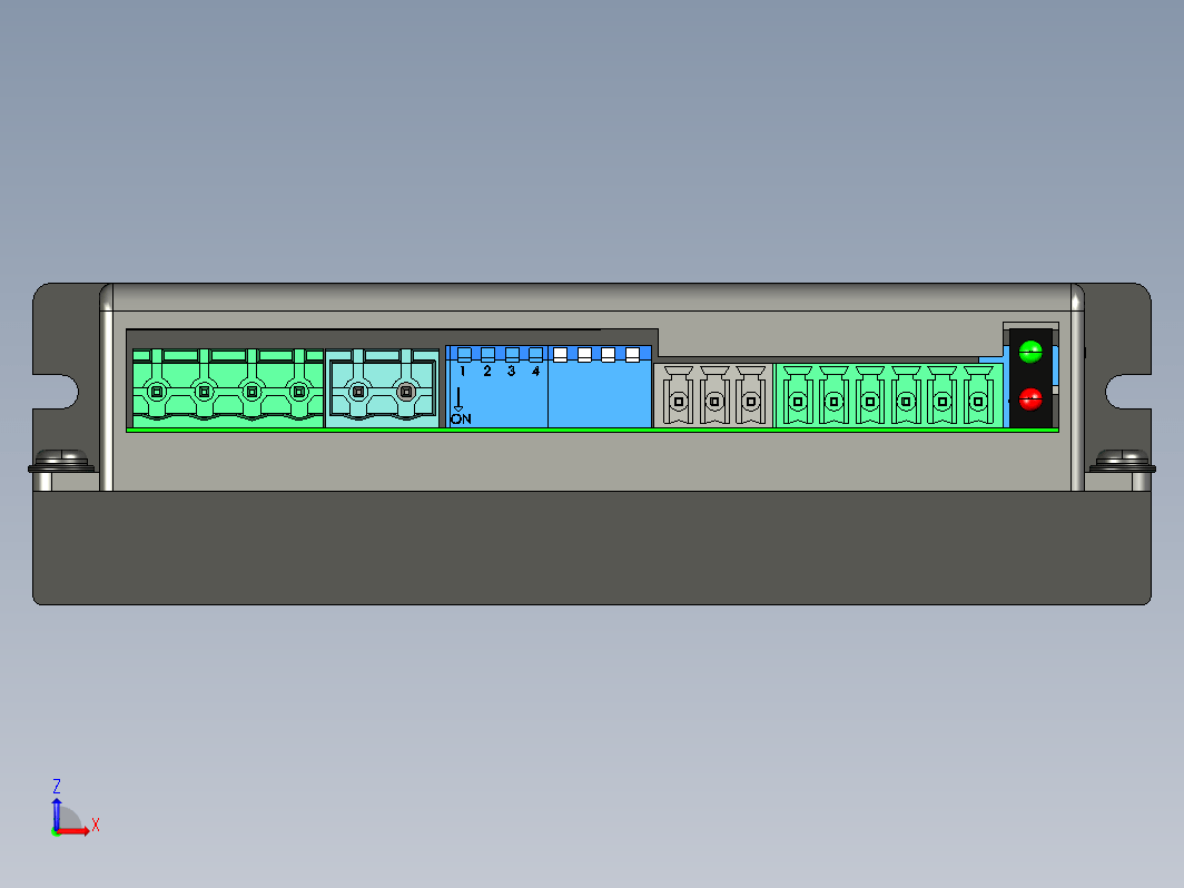 雷赛DM556（V3）3D图纸混合伺服电机