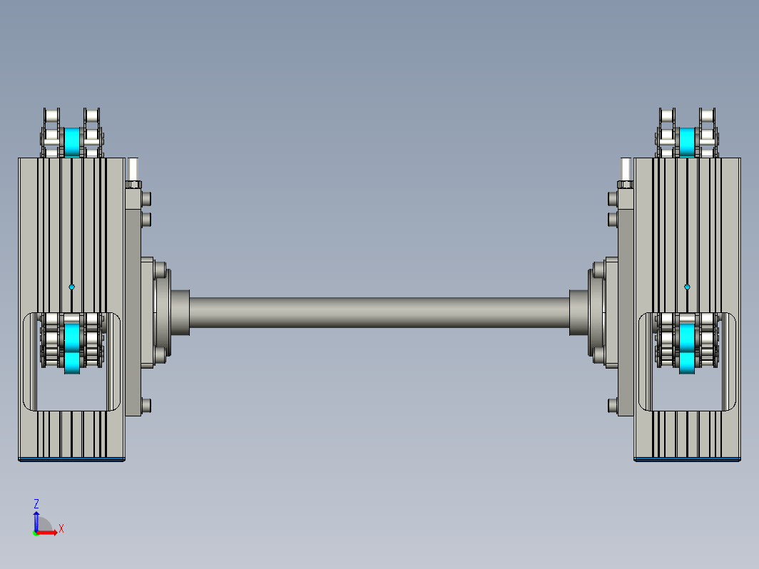 传动链张紧装置 Drive chain tensioning unit