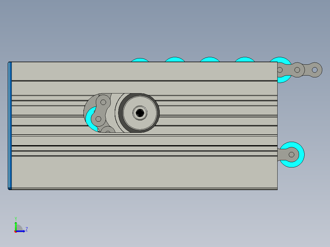 传动链张紧装置 Drive chain tensioning unit