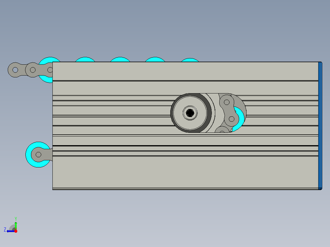 传动链张紧装置 Drive chain tensioning unit