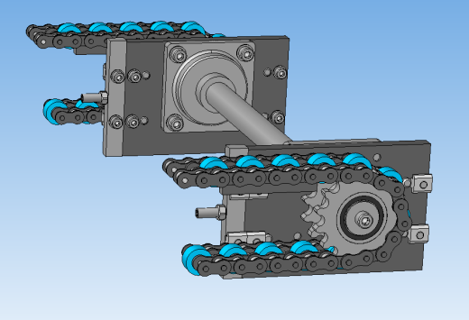 传动链张紧装置 Drive chain tensioning unit缩略图