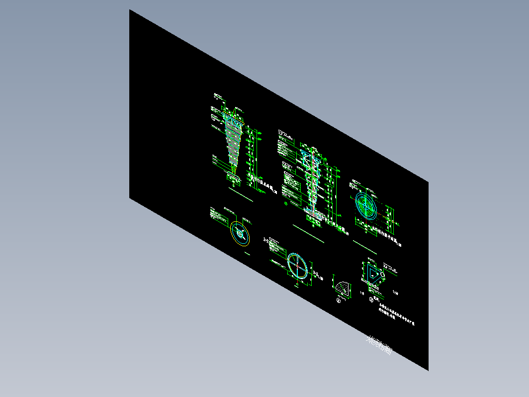 插花艺术景观小品设计CAD-另类001