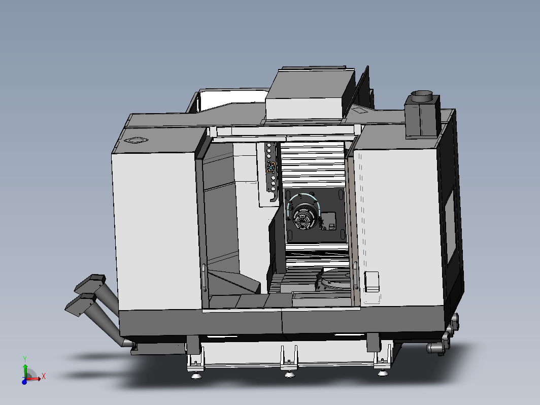 卧式数控加工中心 Haas EC-1600 Series ZT