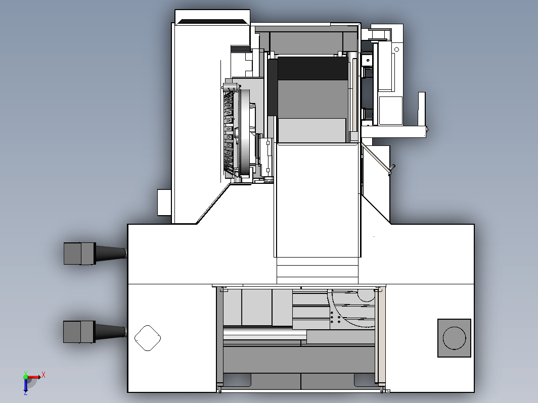 卧式数控加工中心 Haas EC-1600 Series ZT