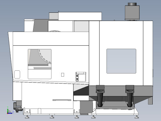 卧式数控加工中心 Haas EC-1600 Series ZT缩略图