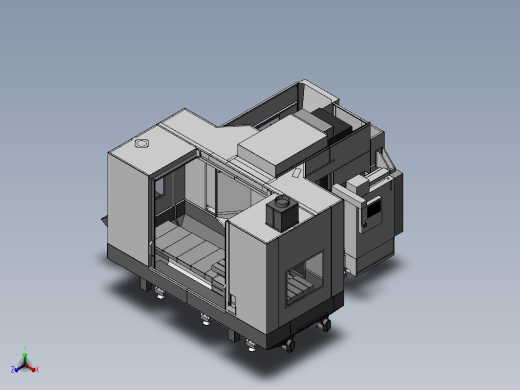 卧式数控加工中心 Haas EC-1600 Series ZT缩略图