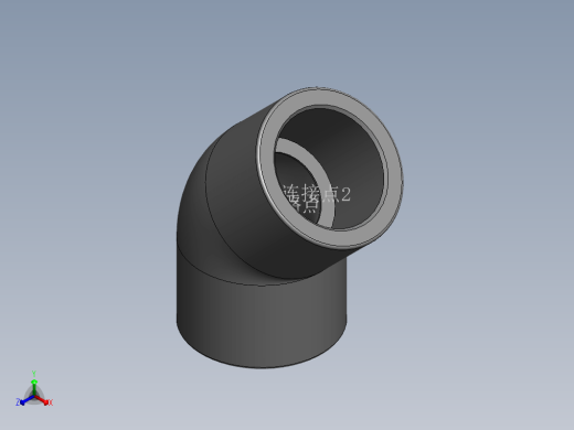 UPVC45°弯头new缩略图