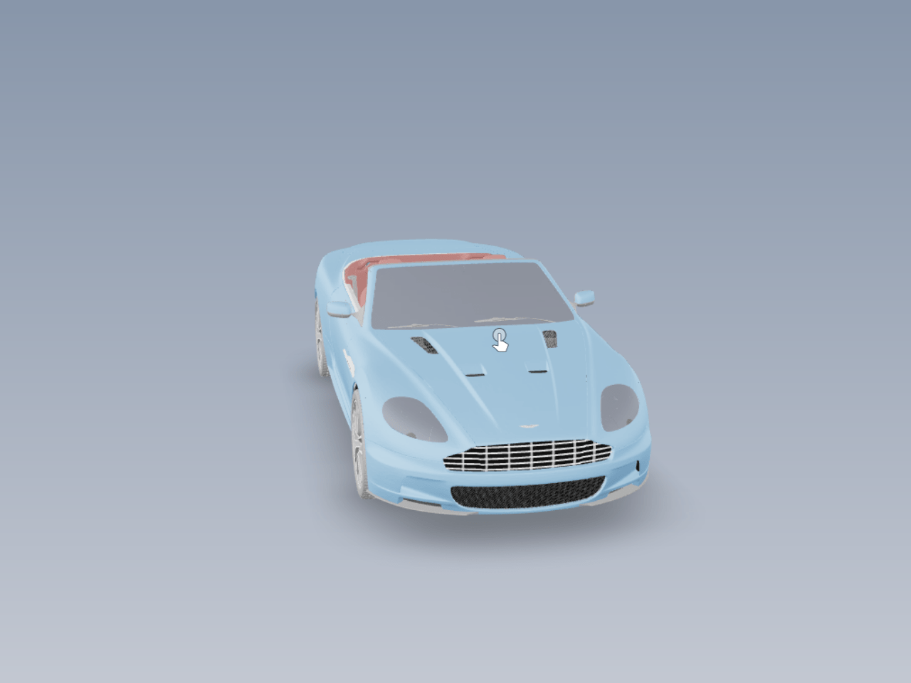 Aston Martin DBS双座跑车