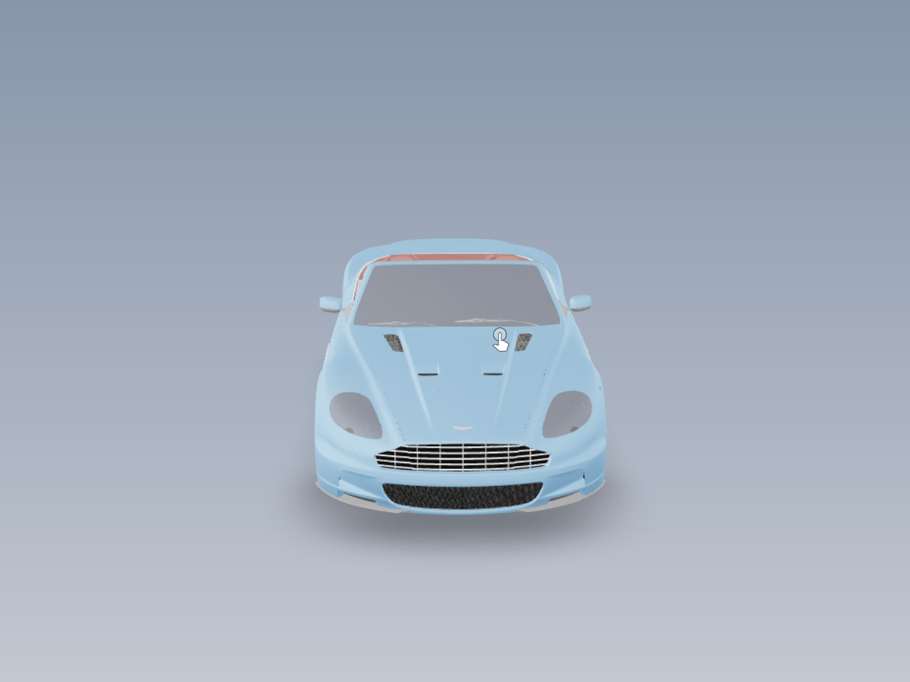 Aston Martin DBS双座跑车