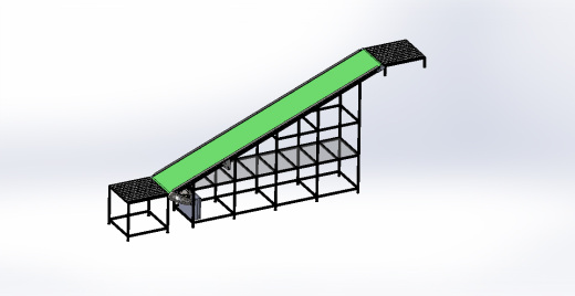 铝型材带式输送机 ALUMINIUM PROFILE BELT CONVEYOR