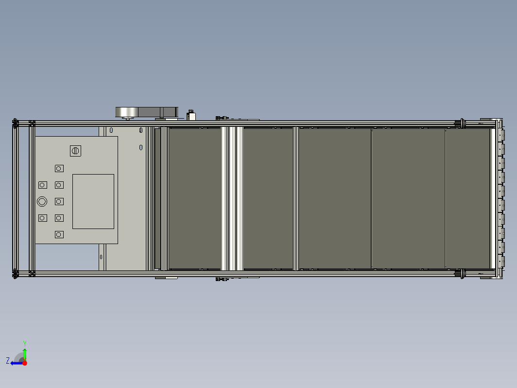 铝型材带式输送机 ALUMINIUM PROFILE BELT CONVEYOR