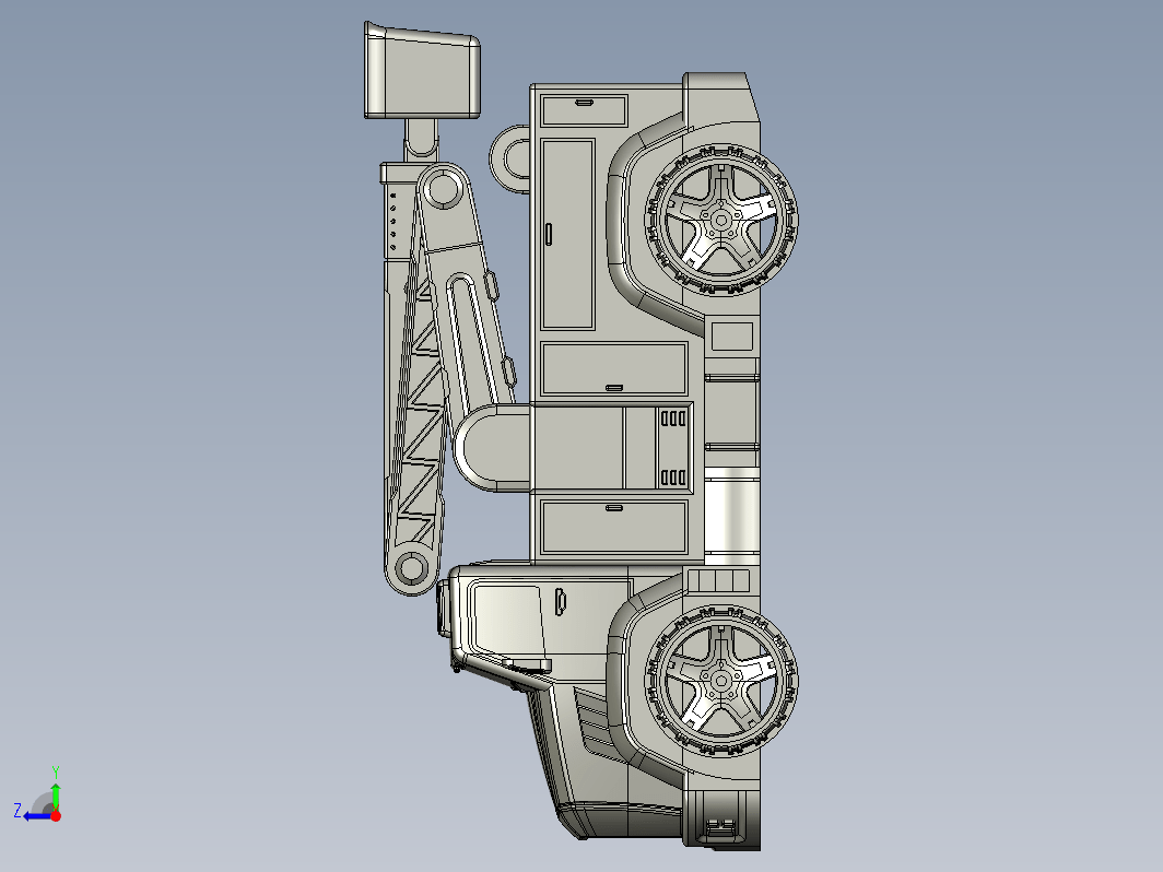 die-cast升降卡车玩具