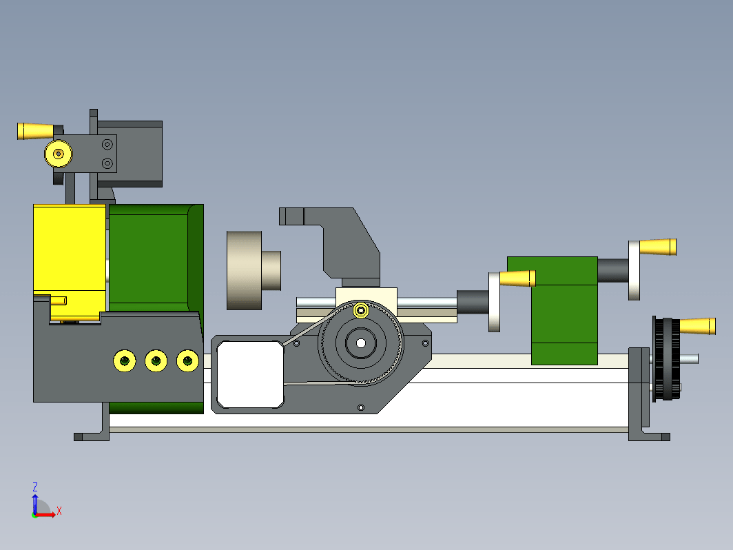 Proxxon E-150E CNC车床基本结构