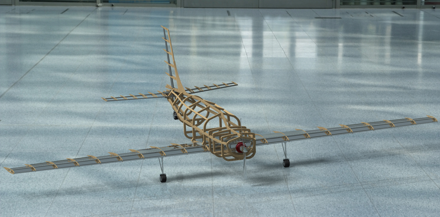 PPJ-22航模飞机框架