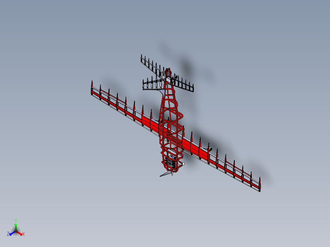 PPJ-22航模飞机框架