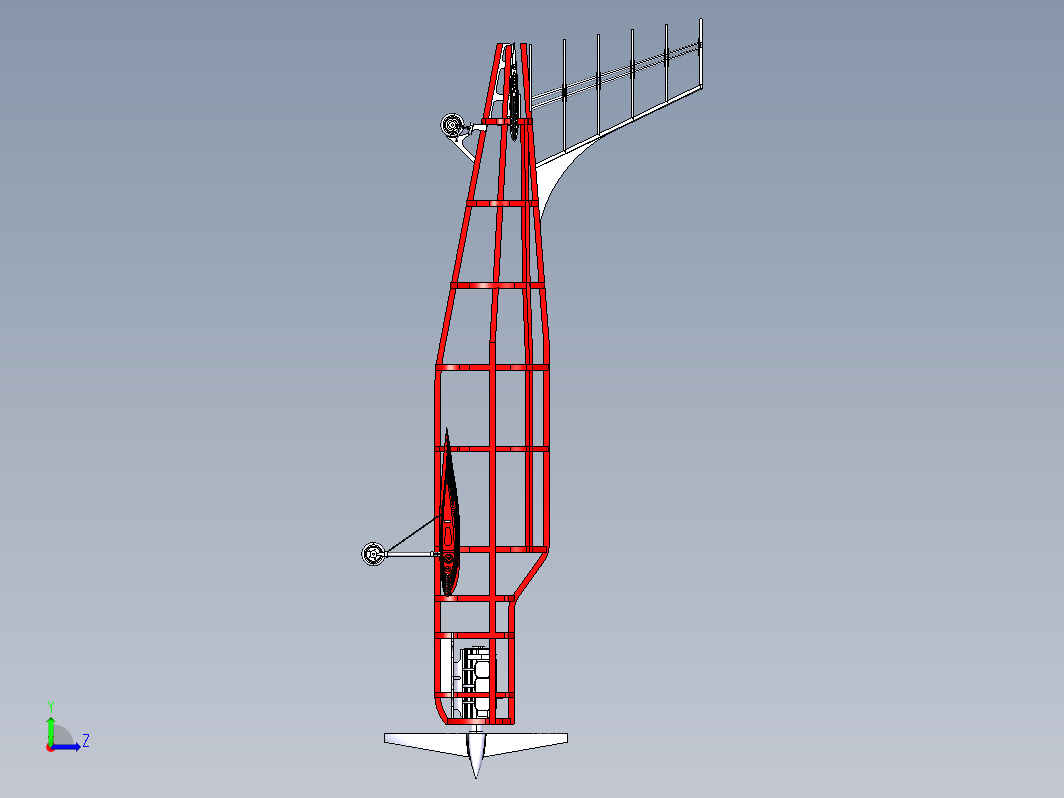 PPJ-22航模飞机框架