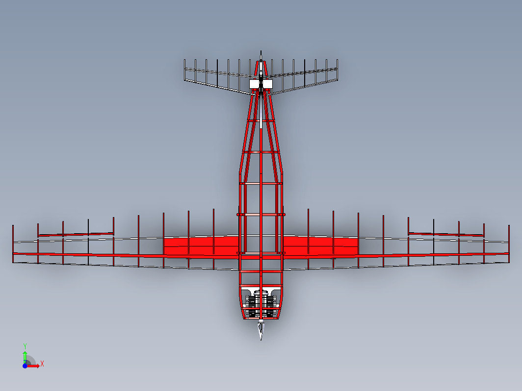 PPJ-22航模飞机框架