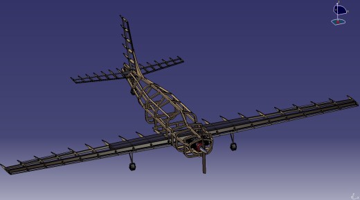PPJ-22航模飞机框架缩略图