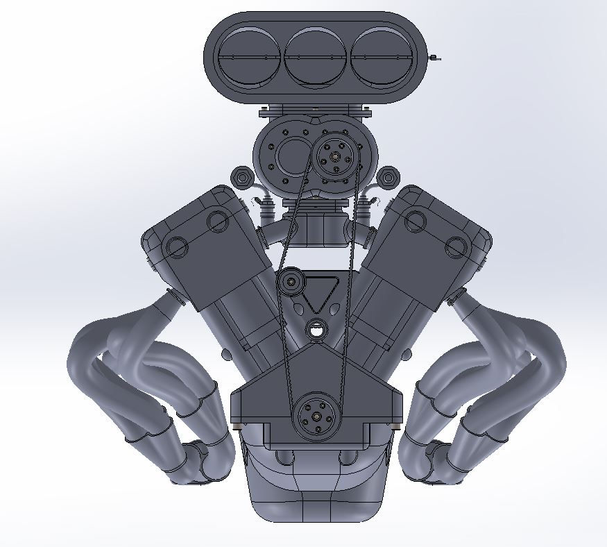 v12发动机模型