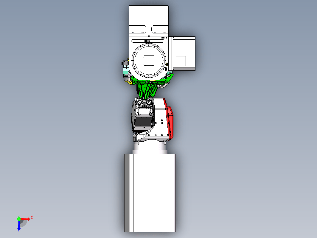 汽车减震塔摇篮五轴转台液压夹具