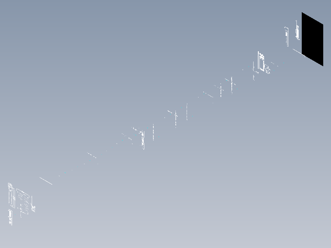 雷赛R1系列模块运动控制PLC2D图纸-CAD