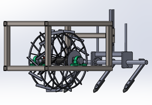 MONO WHEEL HAND TILLER单轮手动耕耘机