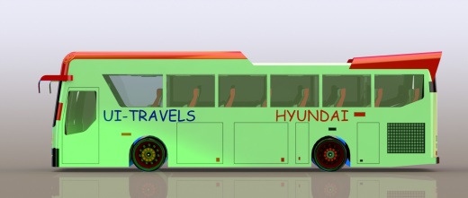 hyundai大巴士公交车缩略图