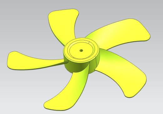 风扇叶片注塑模具设计三维UG8.0无参+CAD+说明书缩略图