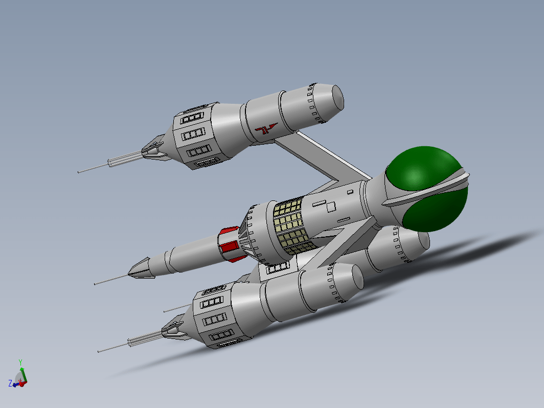 The Liberator科幻飞行器