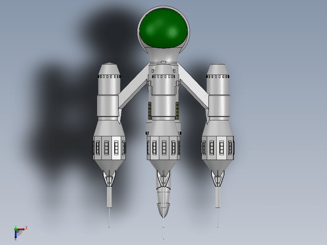 The Liberator科幻飞行器