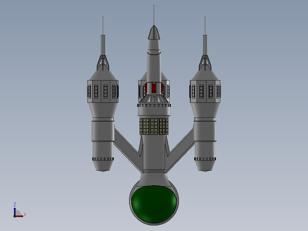 The Liberator科幻飞行器