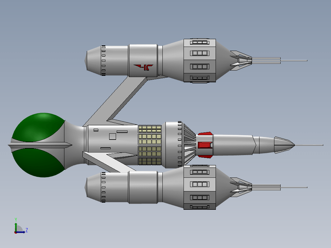 The Liberator科幻飞行器