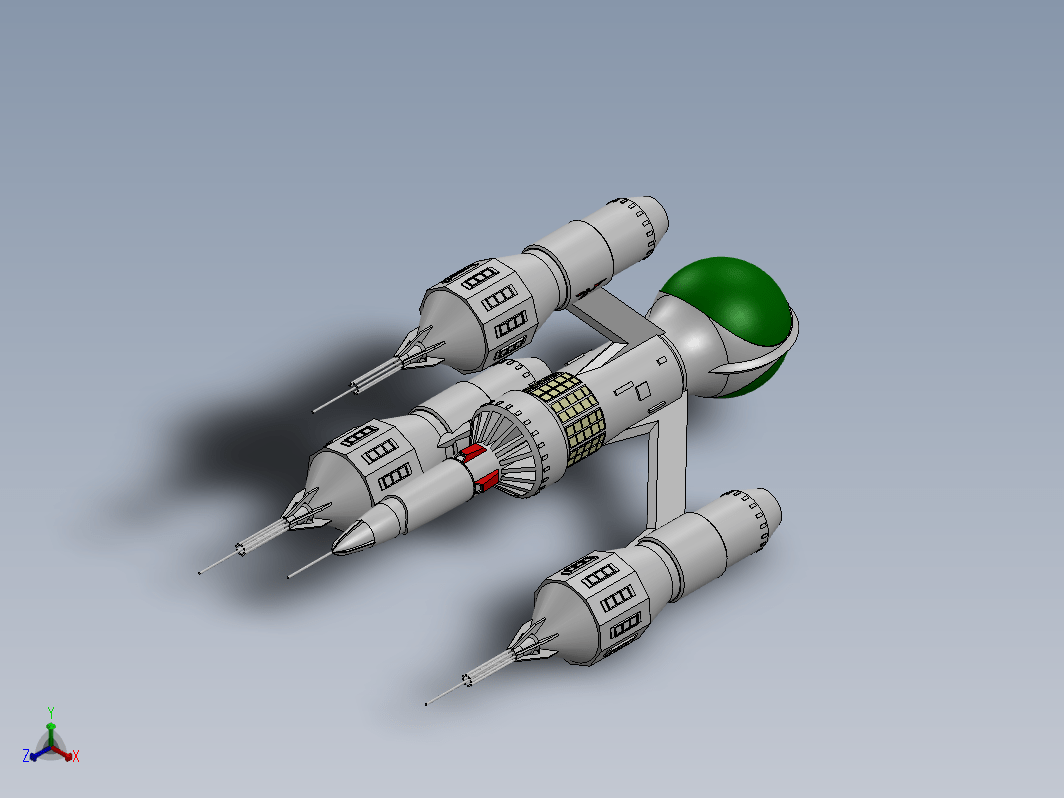 The Liberator科幻飞行器