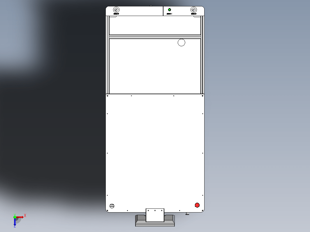 铝型材机架钣金造型-8