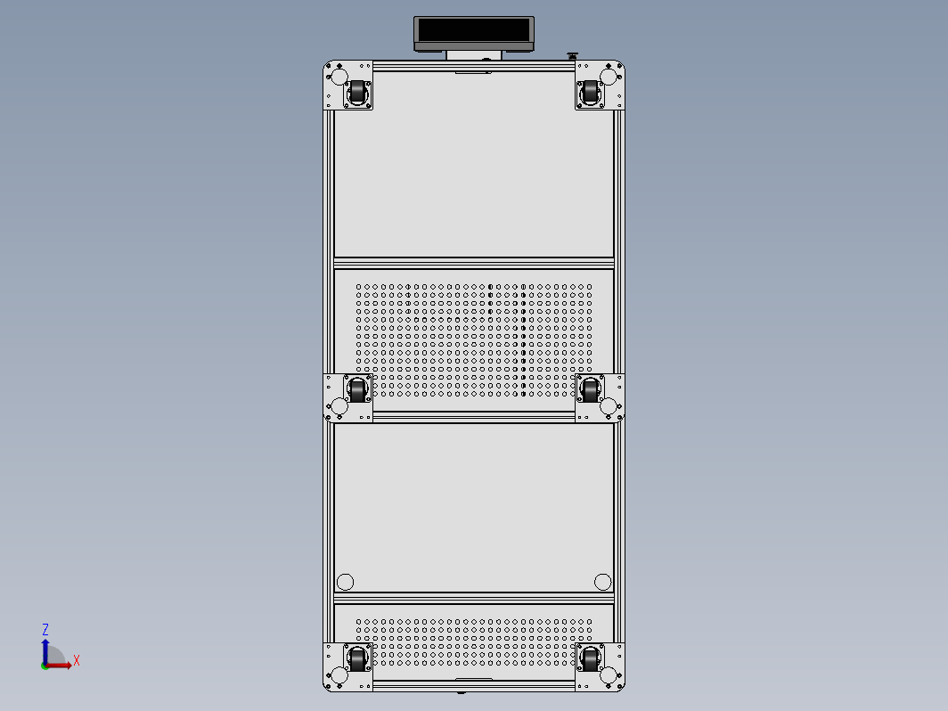 铝型材机架钣金造型-8