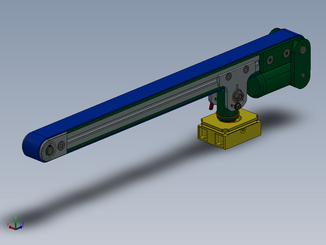 标准输送机3D模型