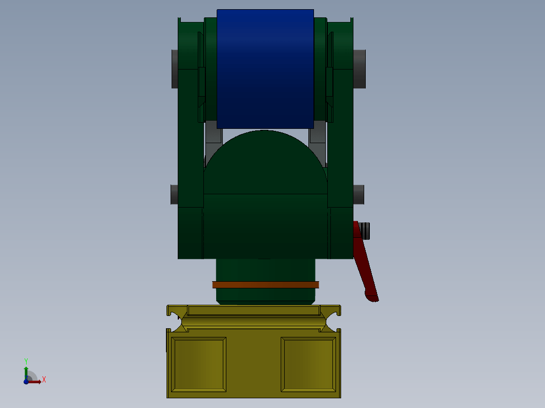 标准输送机3D模型