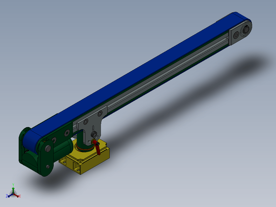 标准输送机3D模型