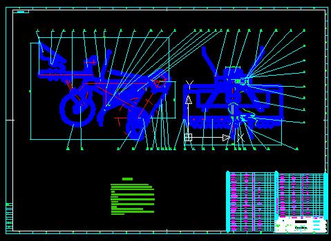 1G-100型水旱两用旋耕机毕业设计参考 CAD图纸+说明书