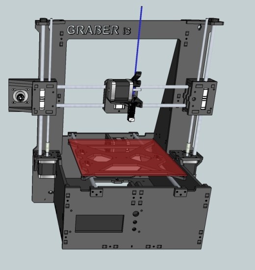 Graberi3ATX版本 3D打印机缩略图