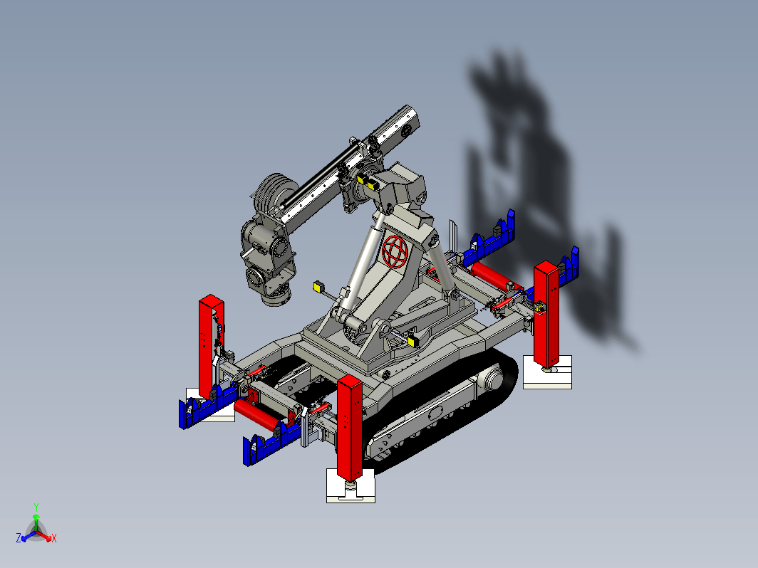 Robot BRUTUS履带机器人