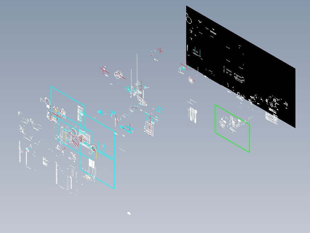 水泥厂黄料库建筑图