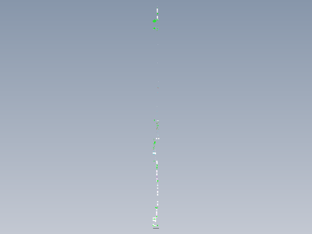 吸收塔3除雾器及冲洗水管