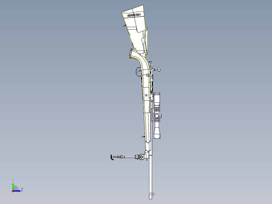 490瑞典毛瑟步枪CATIAV5R21设计