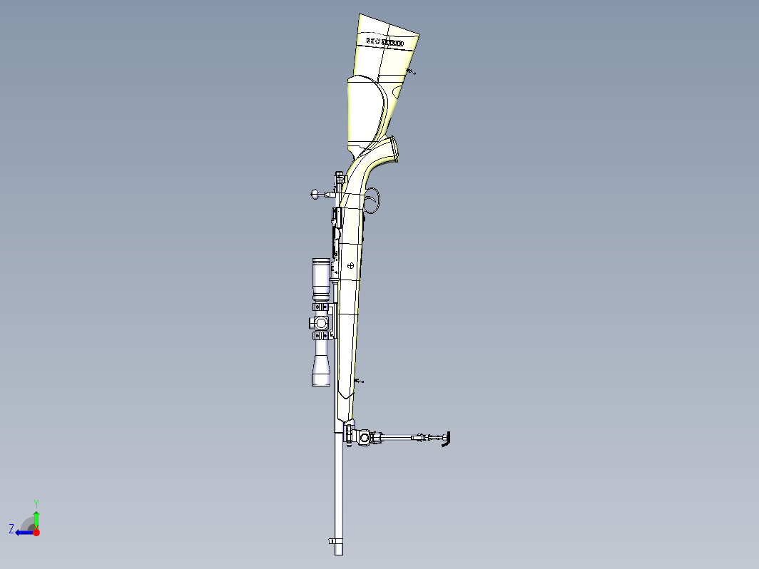 490瑞典毛瑟步枪CATIAV5R21设计